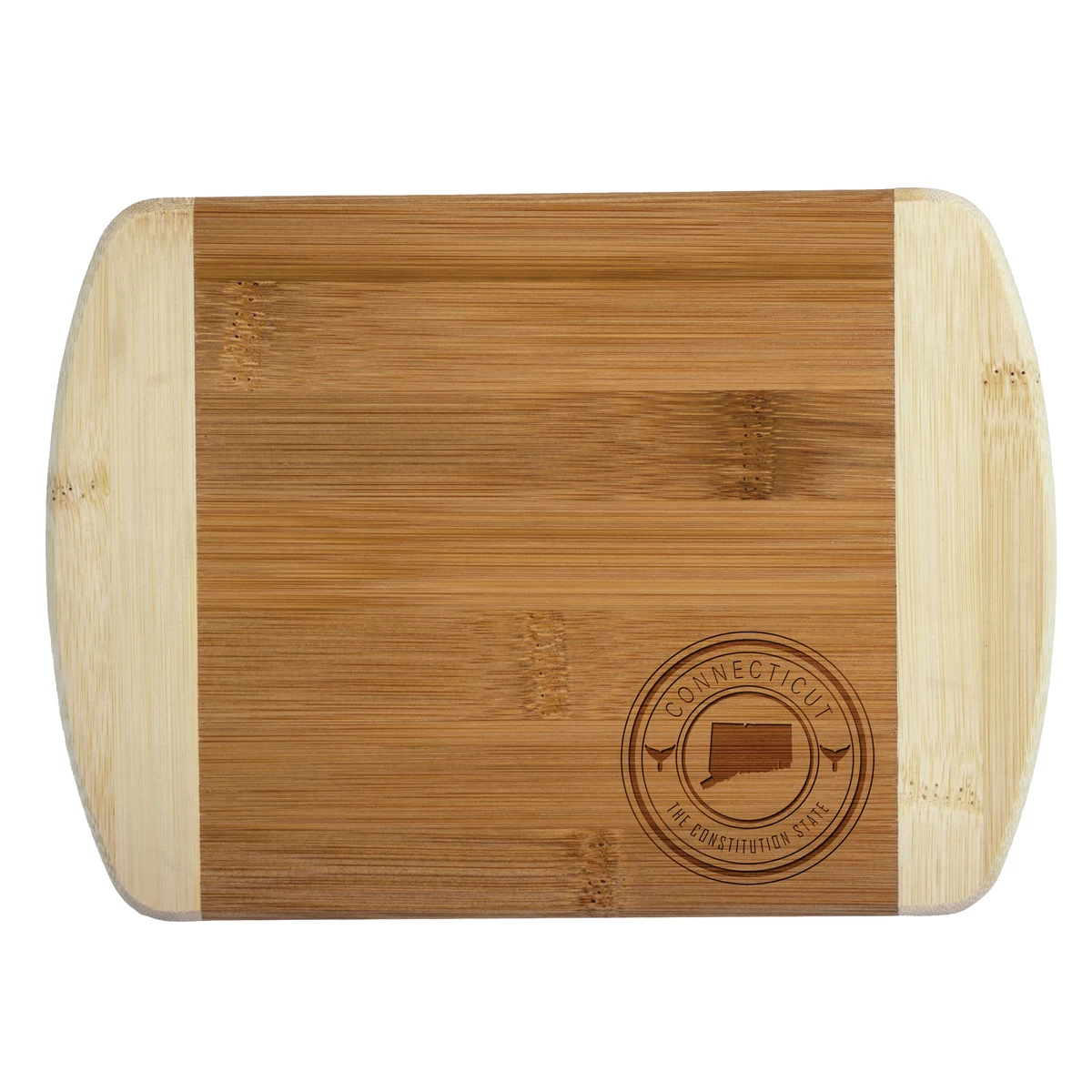 Connecticut State Stamp 2-Tone Bar Board 1