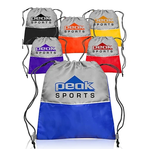 Easy-Go Drawstring Backpack - 14" W x 16"H 1