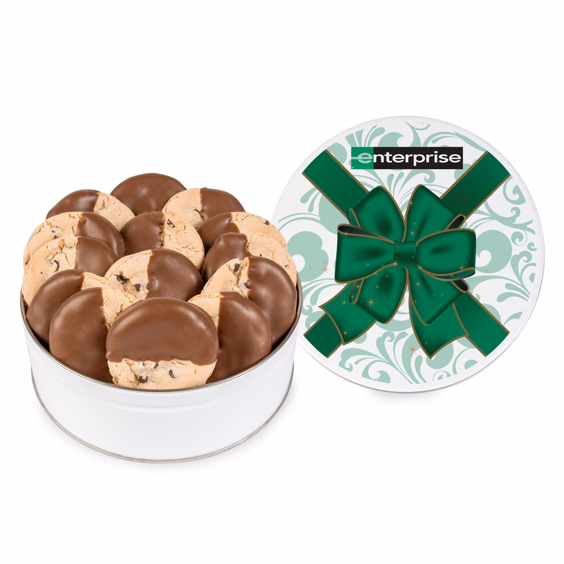 Fresh Beginnings Dipped Chocolate Chip Cookie Tin