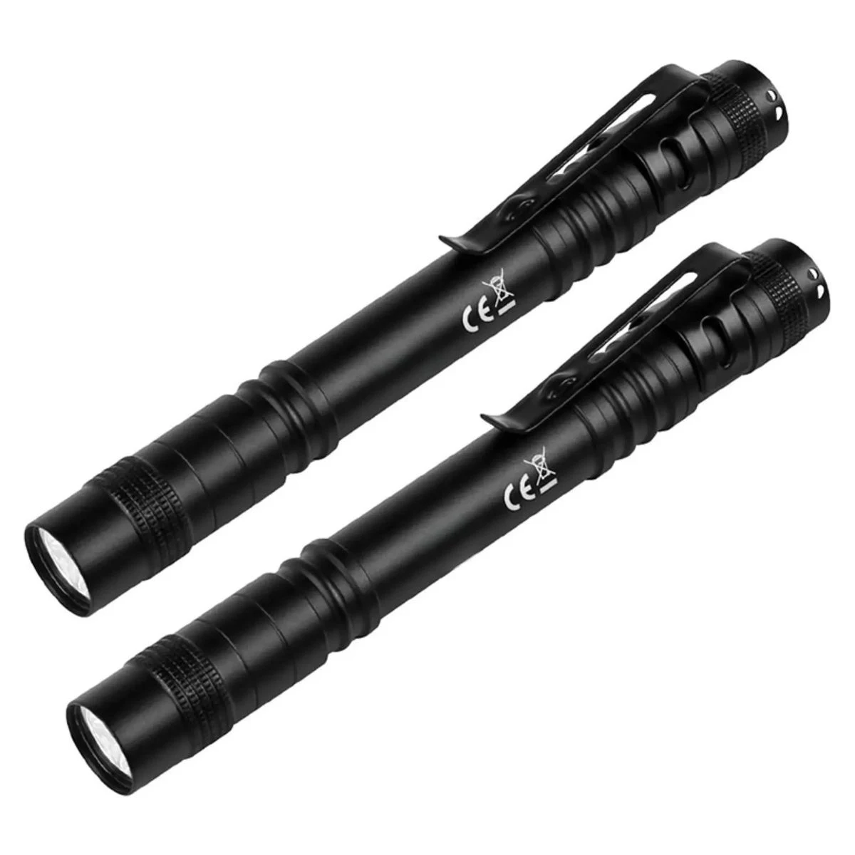 Waterproof Pocket Flashlight with Clip 1