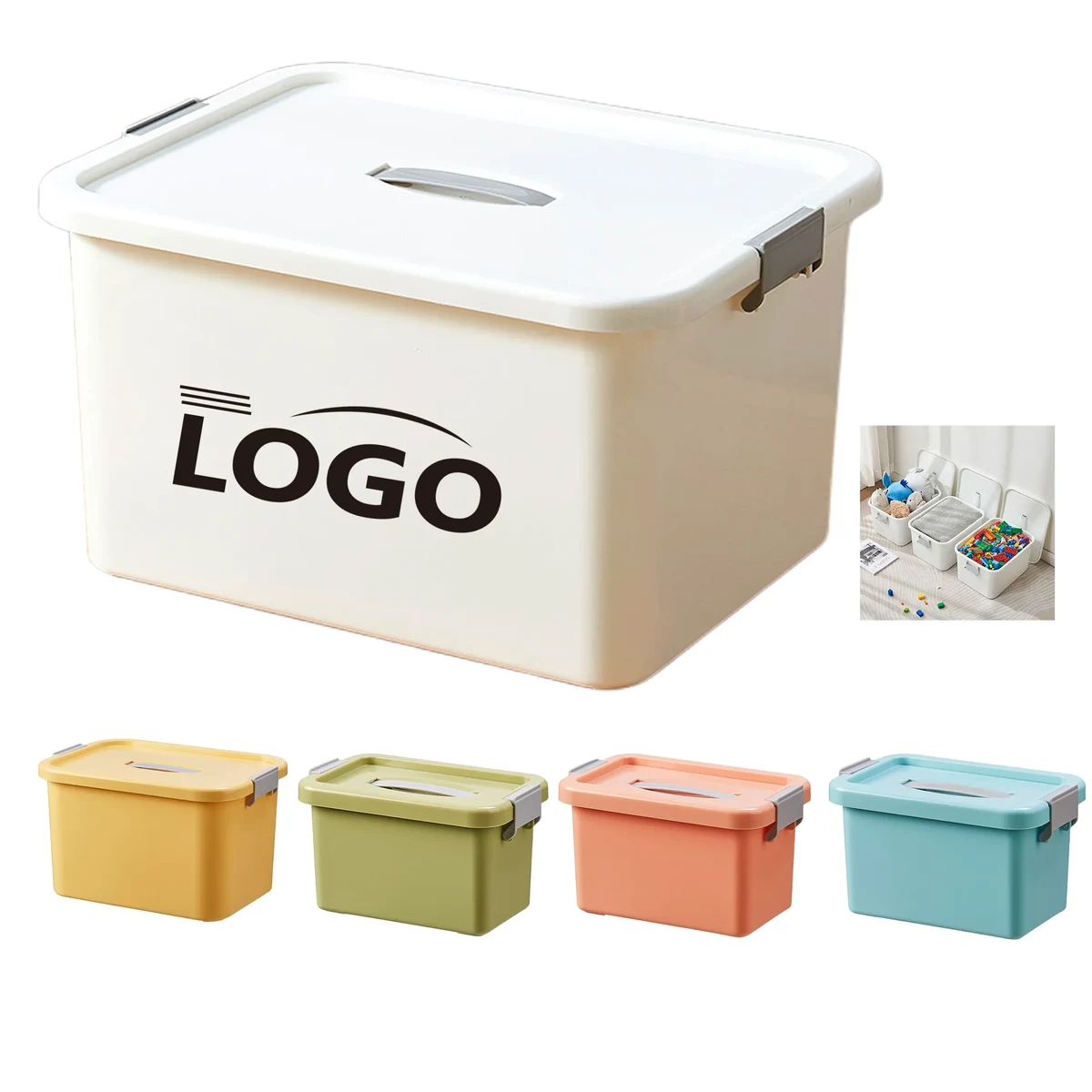Plastic Portable Storage Box 1