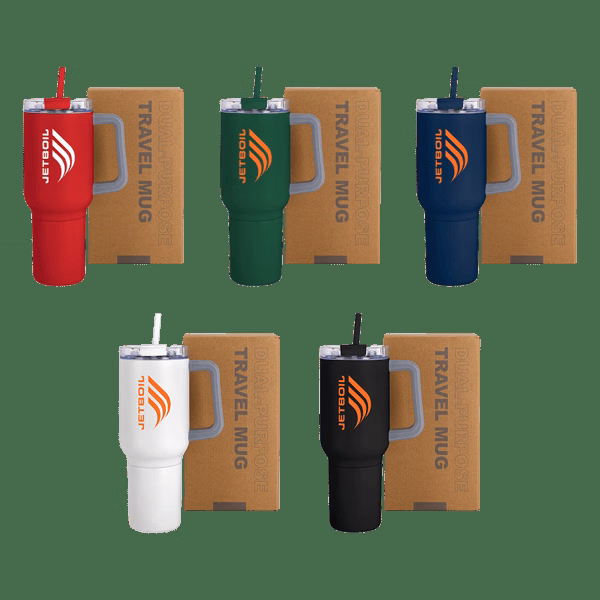 Key West 22 oz SS Travel Mug w/Can Cooler
