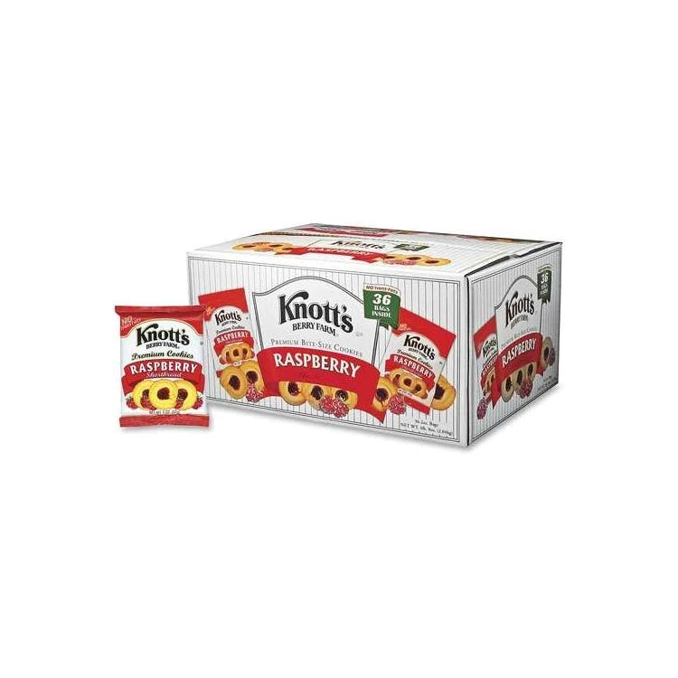 Knott's Cookies - Raspberry 2 oz 36 Pack 1