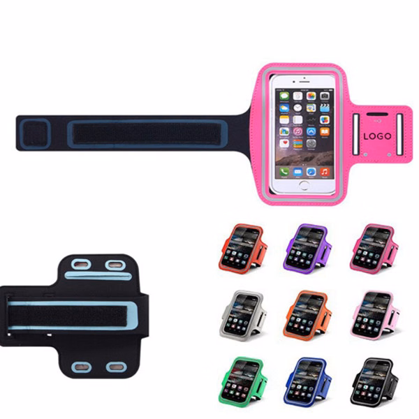 Phone Armband Case Running Holder W/ Key Pocket