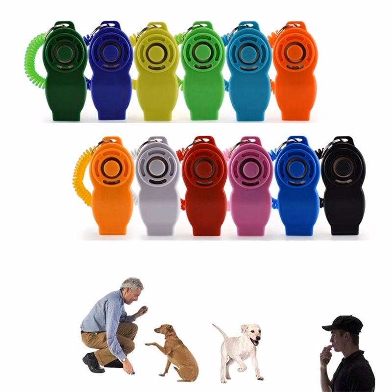High Quality 2-in-1 Pet Training Clicker And Whistle