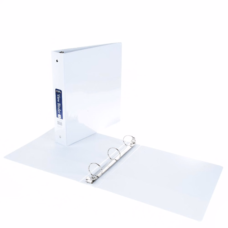 View Binders - White 1.5"