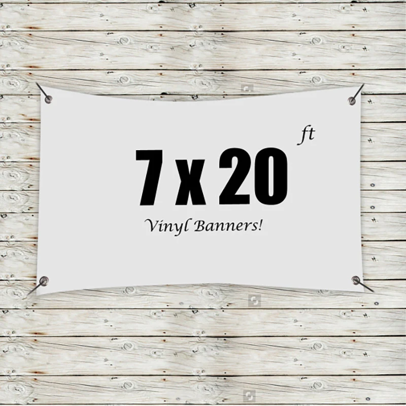Custom 7' x 20' Vinyl Banners 1