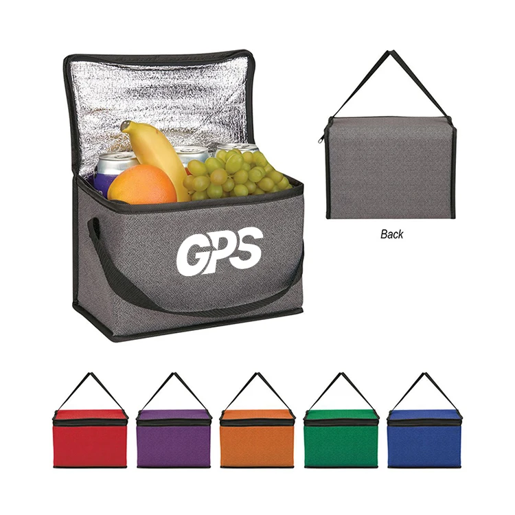 6 Can Cooler Bags with Carry Strap 1