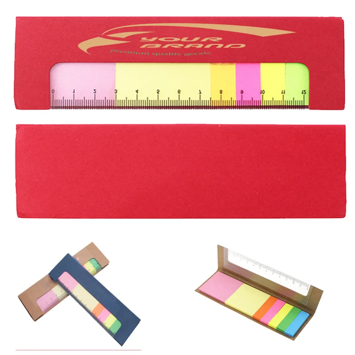 Book Marker Label Sticky Notes Index with Ruler 1