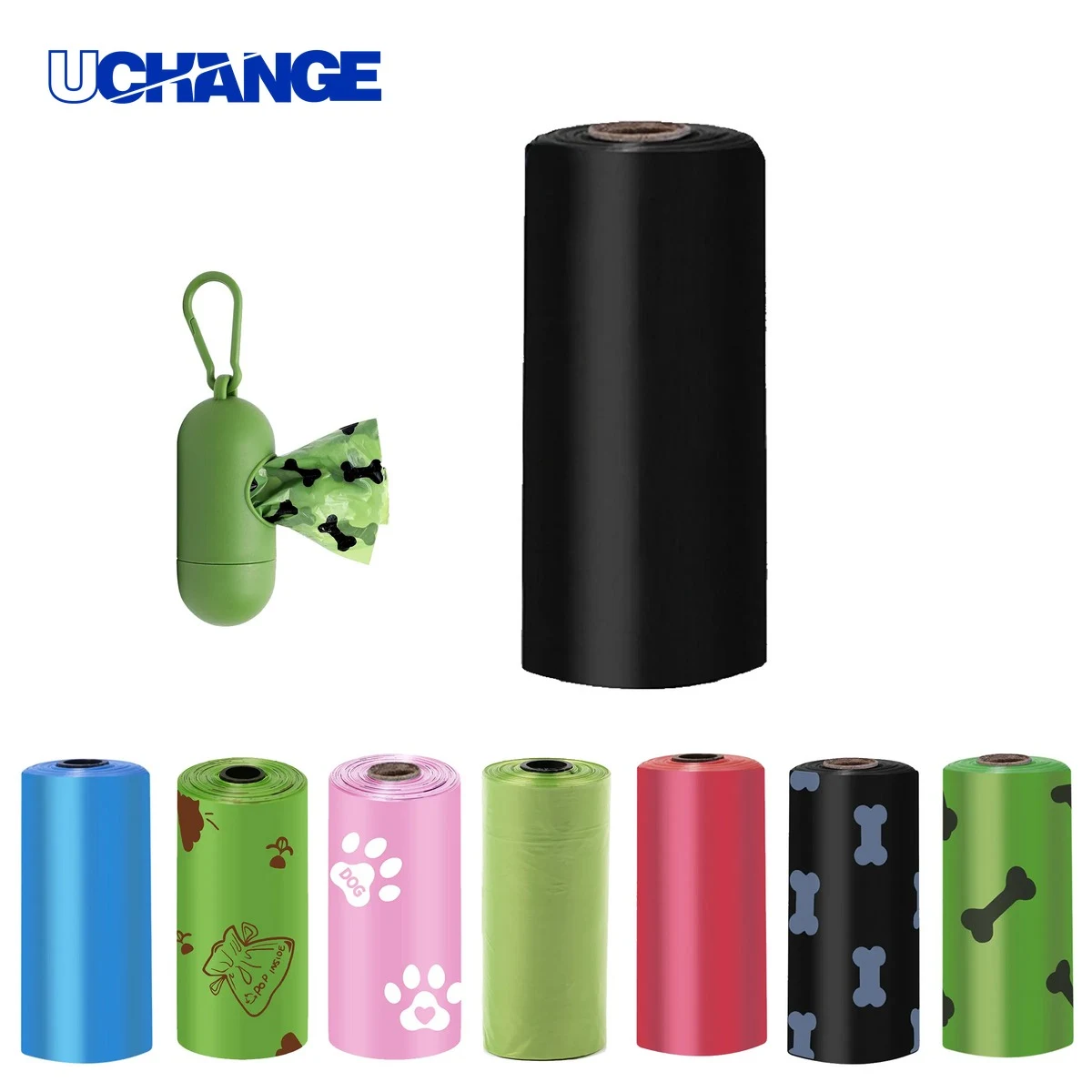 Dog Poop Bag Set with Dispenser 1