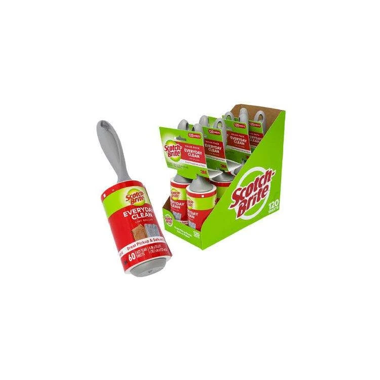 Scotch Brite Everyday Clean Lint Rollers - 2 Pack 1
