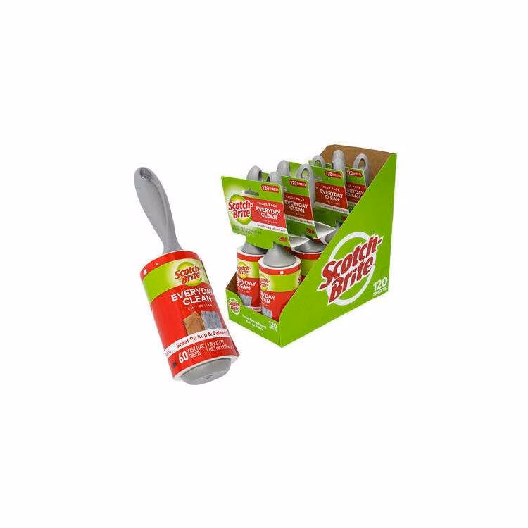 Scotch Brite Everyday Clean Lint Rollers - 2 Pack