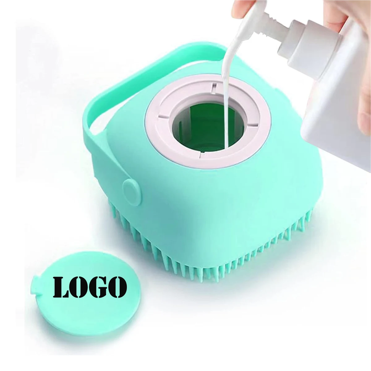 Pet Grooming Bath Massage Brush 1