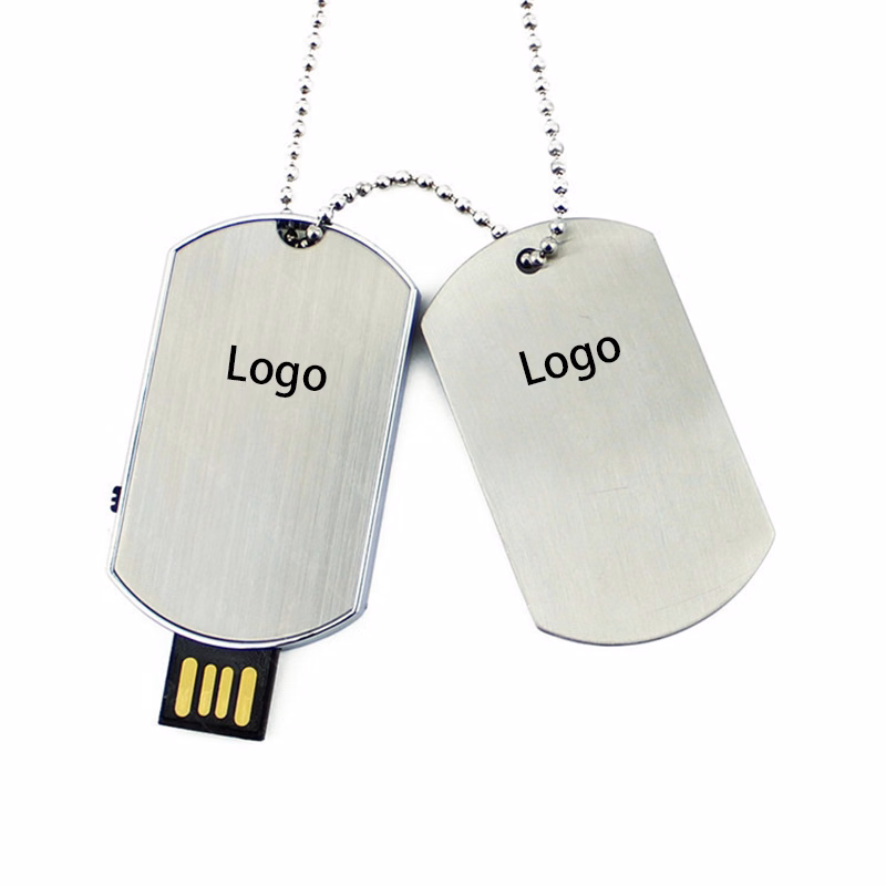 Push Pull USB Flash Drive with Key Chain