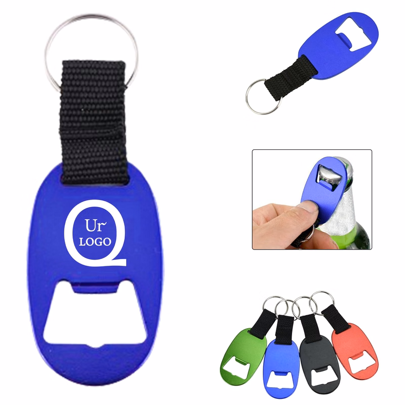 Elliptical Key Chain Bottle Opener