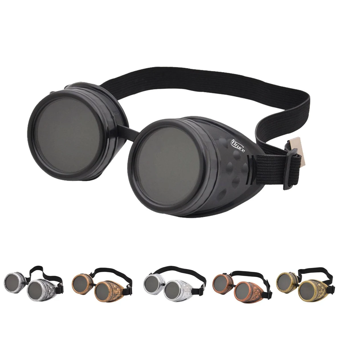 Adjustable Cosplay Fashion Vintage Steampunk Goggles 1
