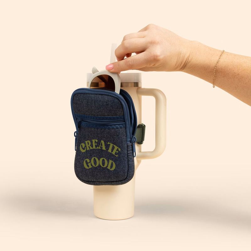 HYDRO POUCH - LARGE - DENIM NEOPRENE