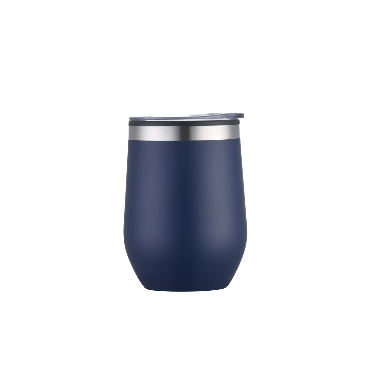 12 oz Navy Double Wall Wine Cup 1