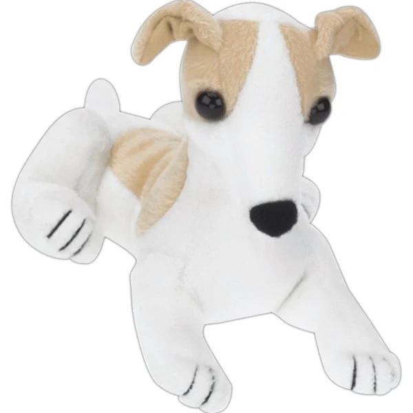 8" Beanie Dog- Greyhound 1