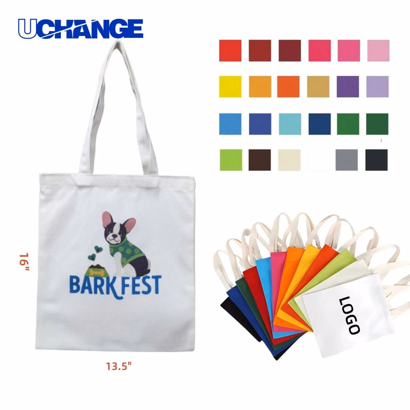 Full Color Personalized Canvas Tote Bag