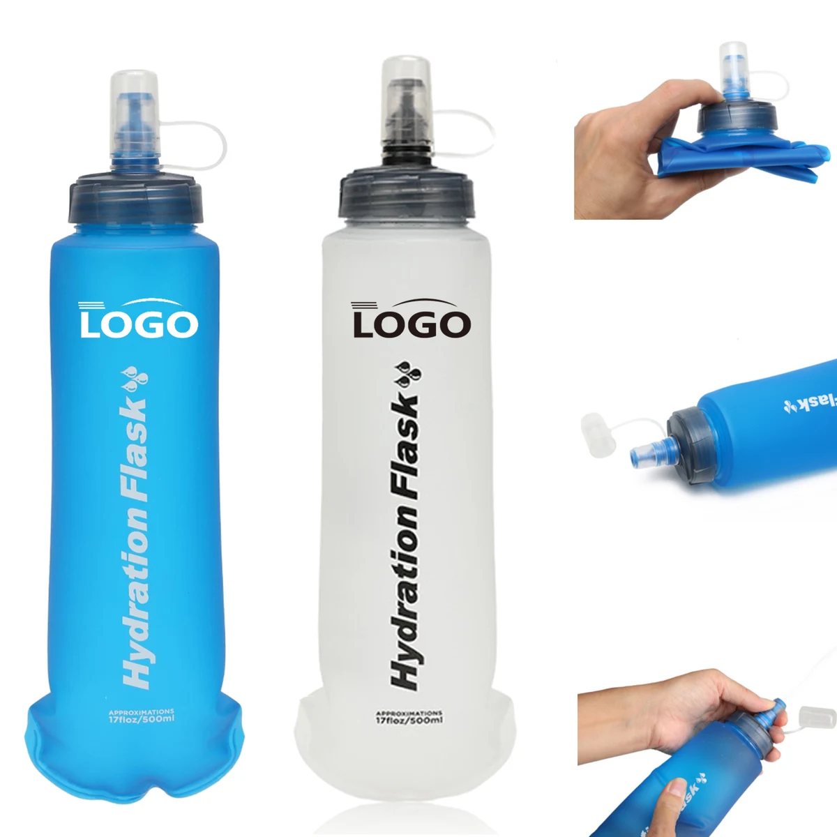 Soft Folding Water Bottles 1