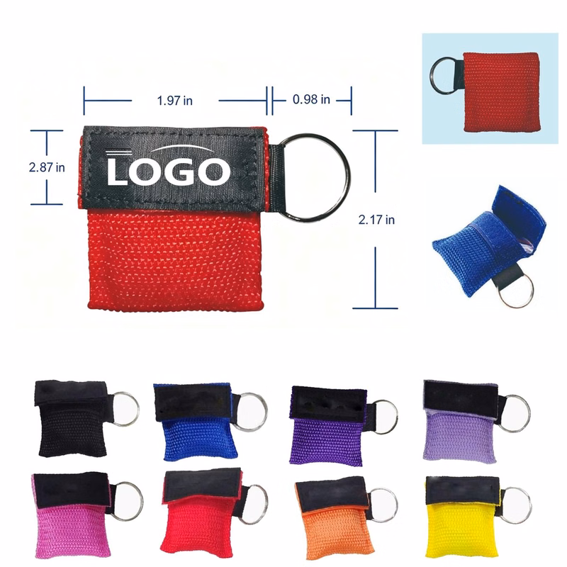 CPR Mask Face Shield KeyChain