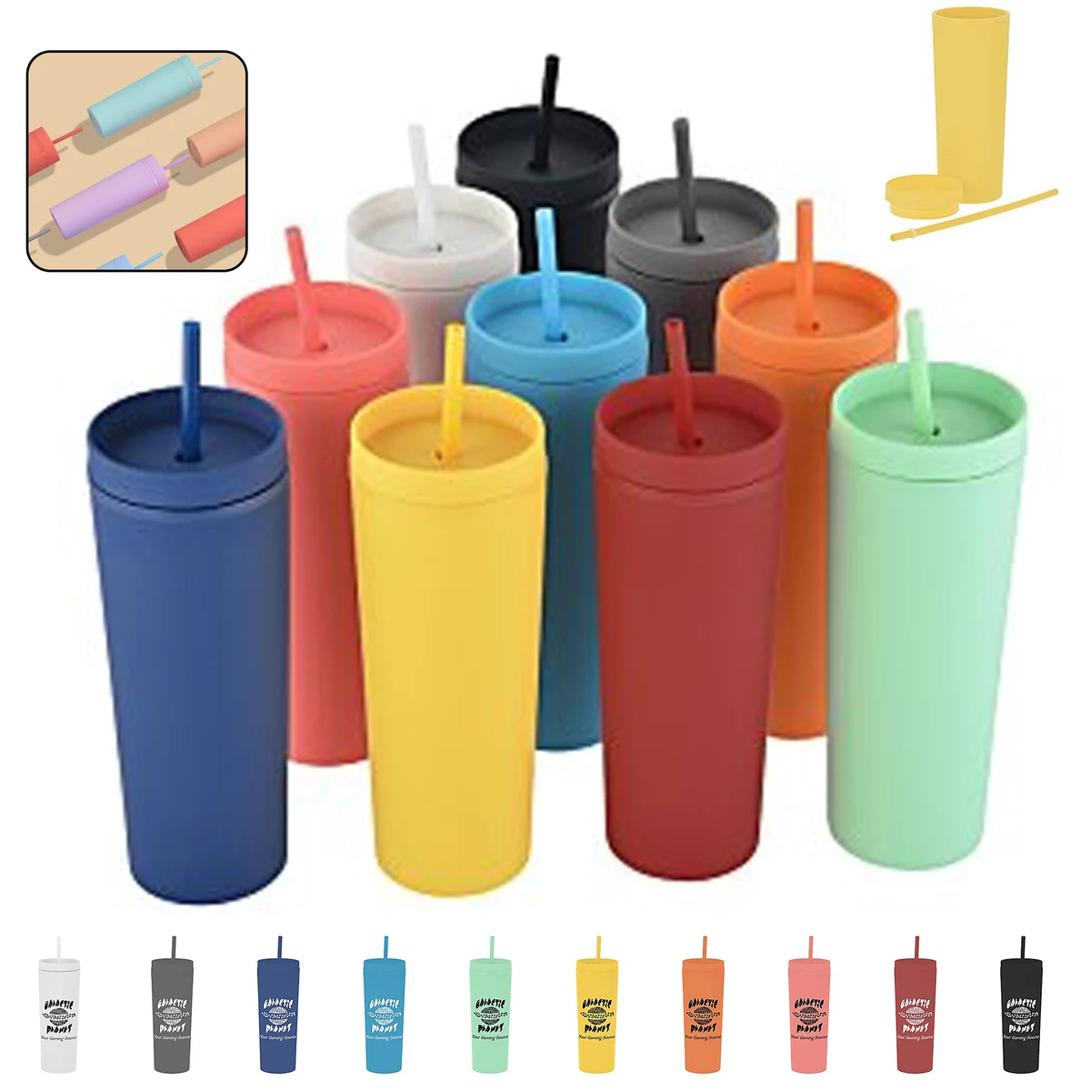 Colored Water Cup 1