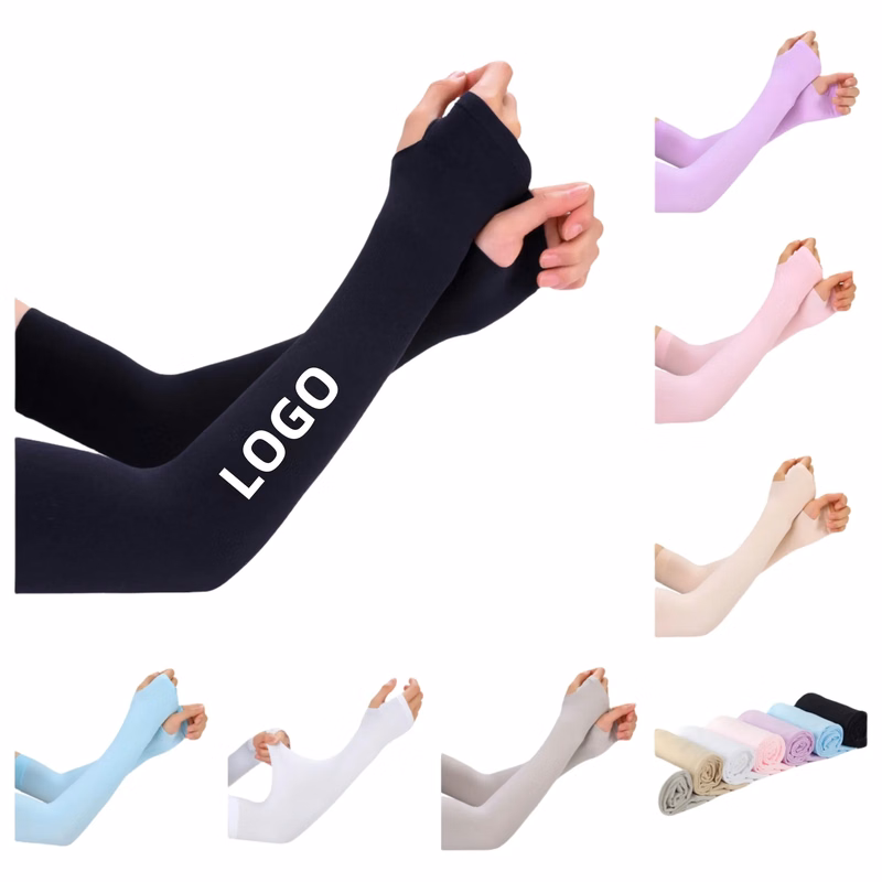 Summer Nylon UV Protection Cooling Arm Sleeves