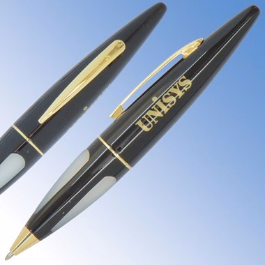 BLACK TORPEDO CIGAR BALL PEN
