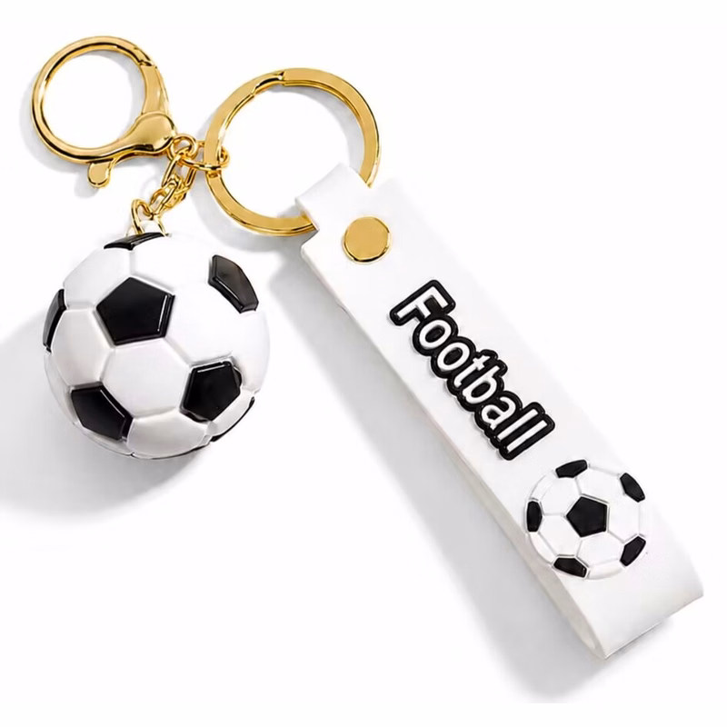 Soccer Ball Keychain