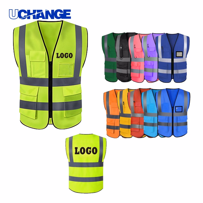 Construction High Visibility Safety Vest