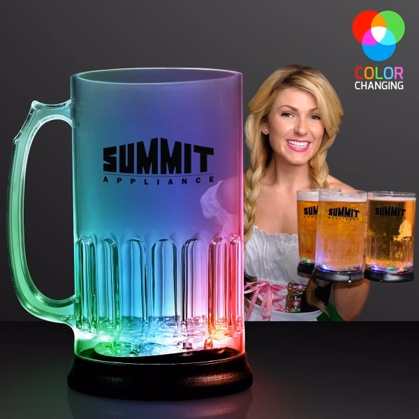 24 Oz. Big Light Up Flashing Beer Mug