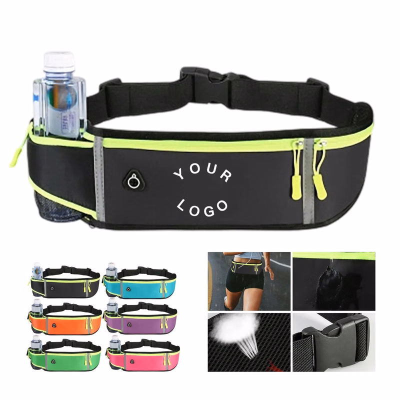 Customizable Running Waist Pack with Elastic Band