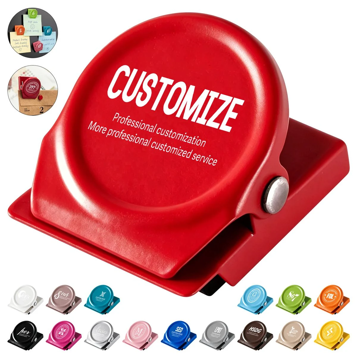 Multifunctional Metal Magnetic Clip 1