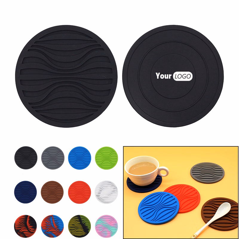 Non-Slip Round Silicone Coaster