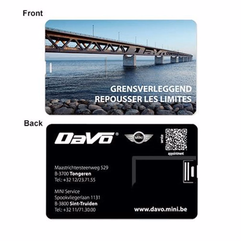 Royce Credit Card 4 GB USB Hard Drive