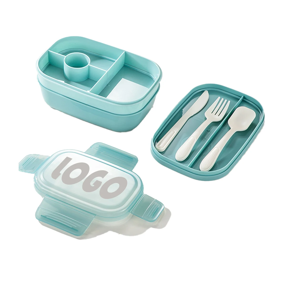 Multilayer Lunchbox Can Be Microwaved 1