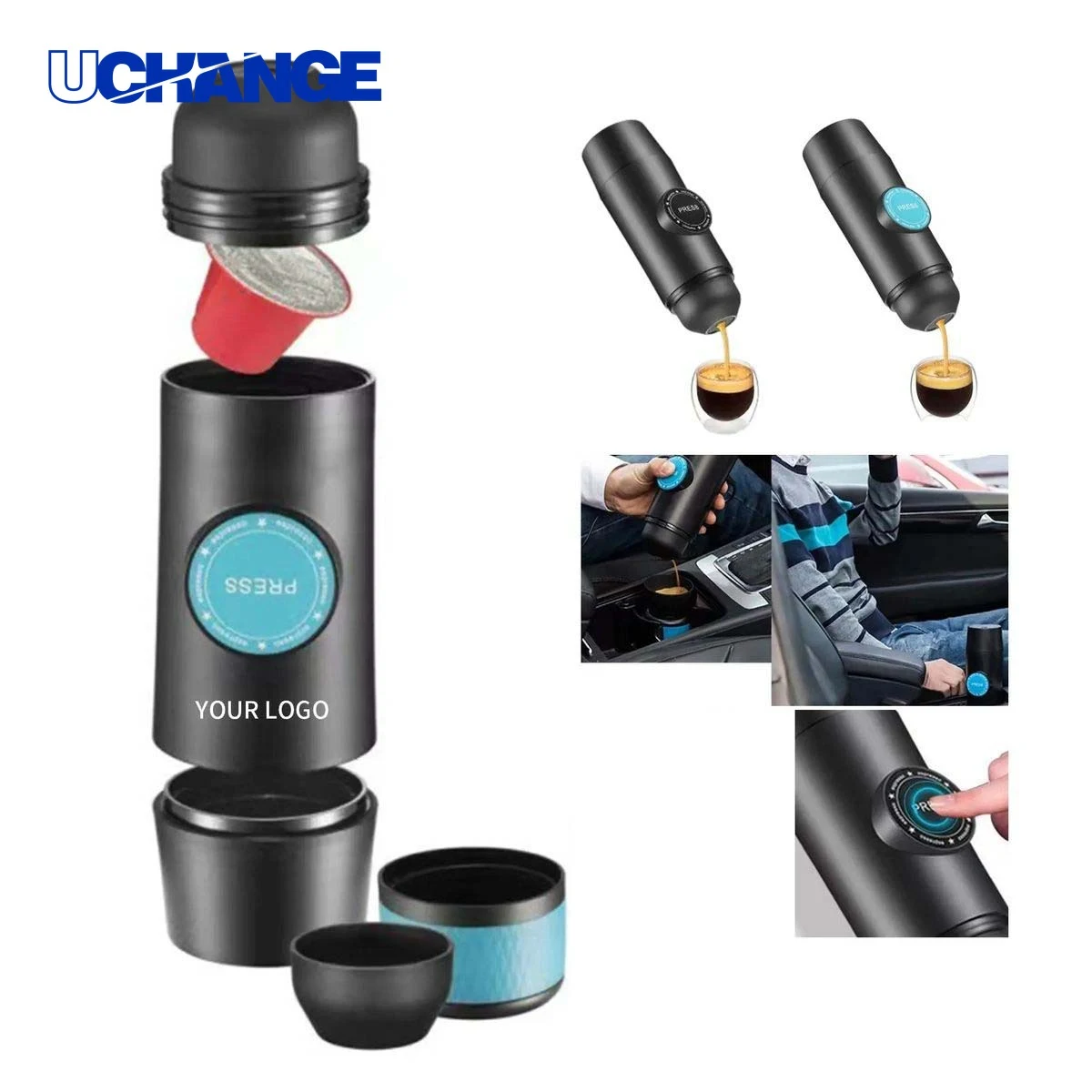 Portable Espresso Maker Machine with Lithium Battery 1