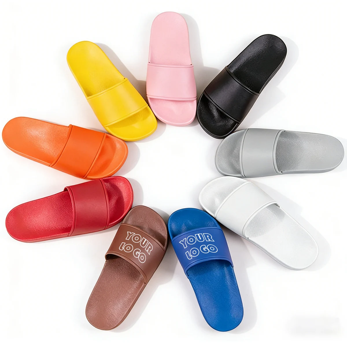 Soft PVC Slide Sandals Summer Slippers 1