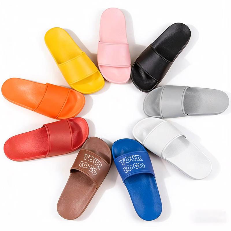 Soft PVC Slide Sandals Summer Slippers