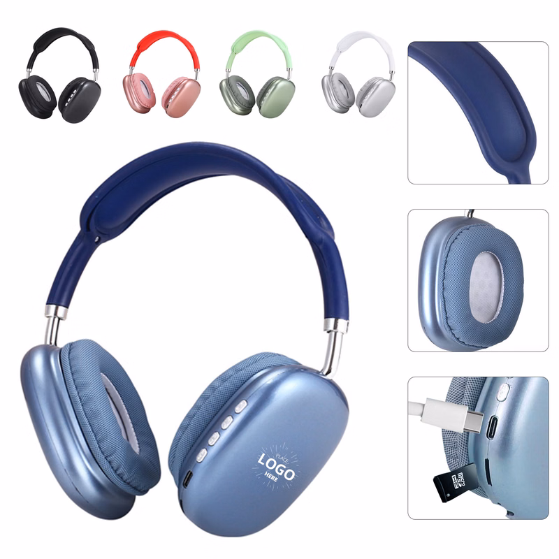 Lightweight Over-Ear Bluetooth Headphones