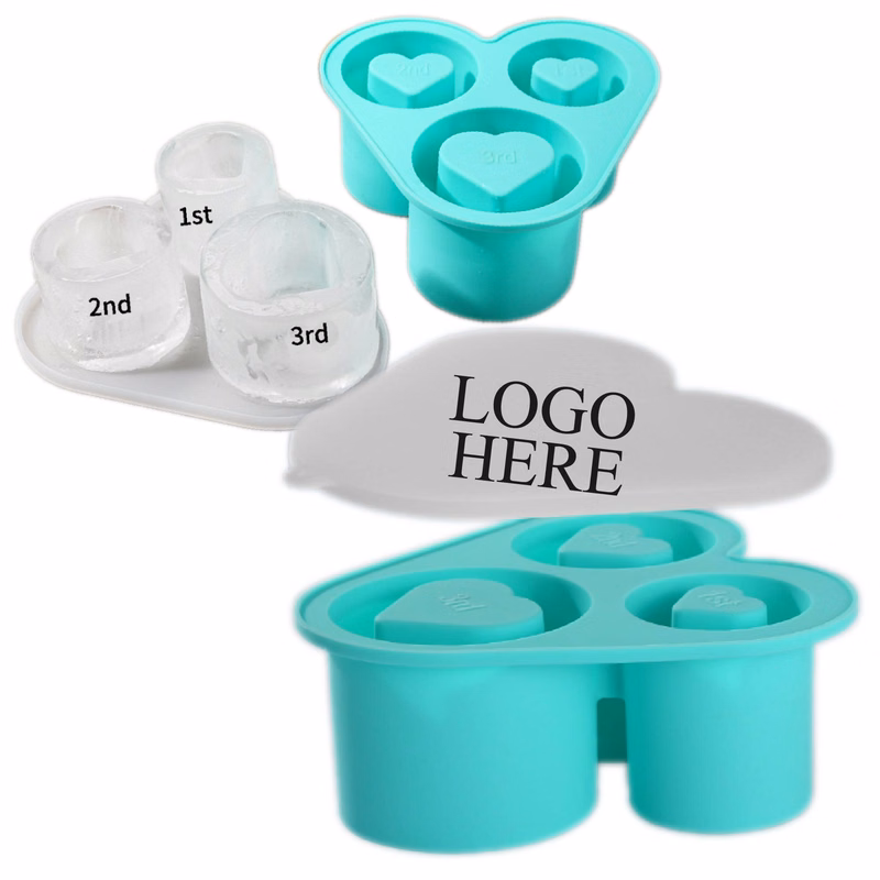 Tumbler-Sized Silicone Ice Cube Tray