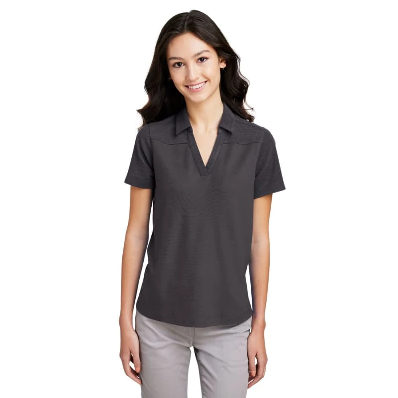 CORE365 Ladies' Fusion ChromaSoft Colorblock Polo 1