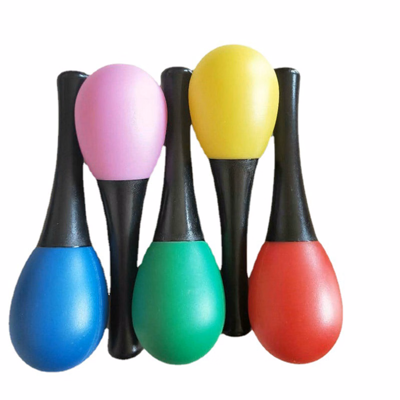 Plastic Colored Sand Hammer Toy