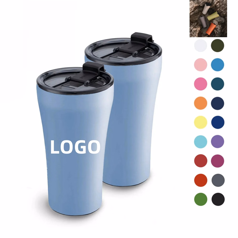 15oz 304 Stainless Steel Waist-Shaped Thermos Mug