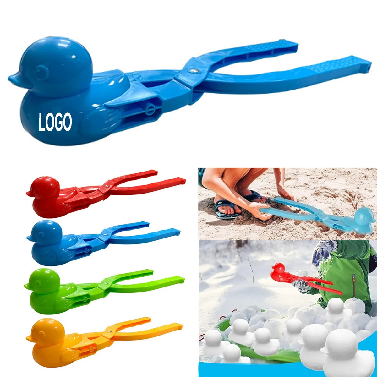 Large Duck Snowball Maker Clip 1