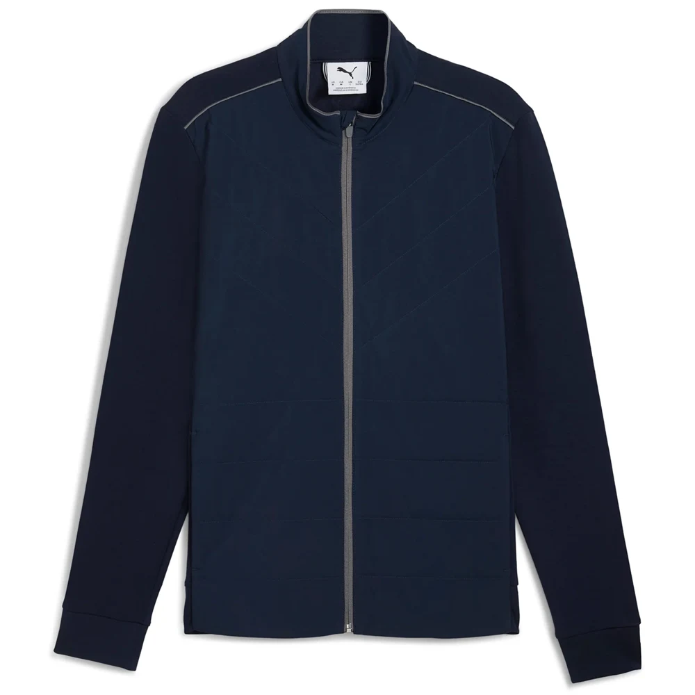 PUMA® CLOUDSPUN Fleece Hybrid BN Golf Jacket 1