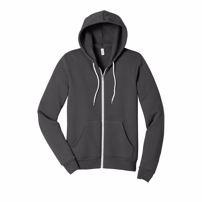 BELLA+CANVAS® Unisex Sponge Fleece Full-Zip Hoodie