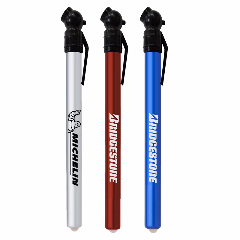 Aluminum Tire Pressure Gauge w/ Clip