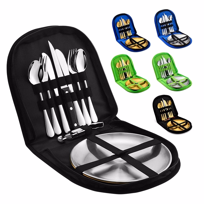 Stainless Steel Camping Utensil Set